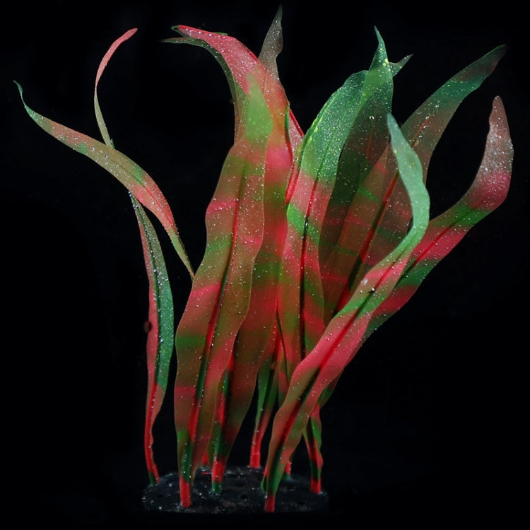 Aquarium Fish Tank Decoration Landscape Silicone Simulation Coral Artificial Kelp Landscape Decoration, Size: HZ006 25cm Medium(Dark Red)