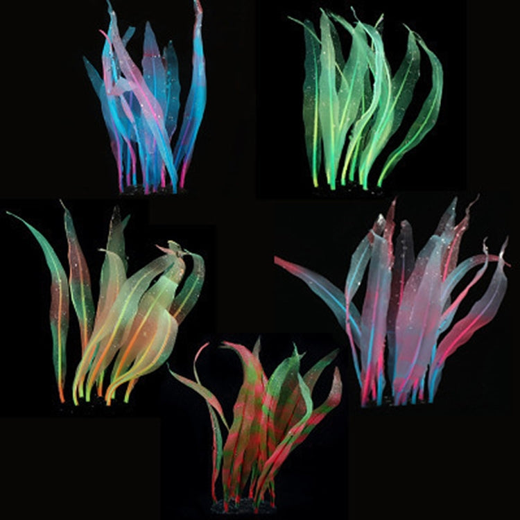 Aquarium Fish Tank Decoration Landscape Silicone Simulation Coral Artificial Kelp Landscape Decoration, Size: HZ005 43cm Large(Pink)