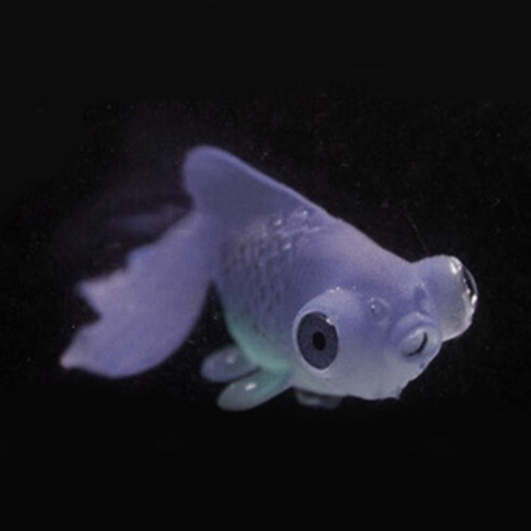 Night Light Simulation Fish Tank Decorations Environmentally Friendly Silicone Colorful Fish(6 Brown Goldfish)