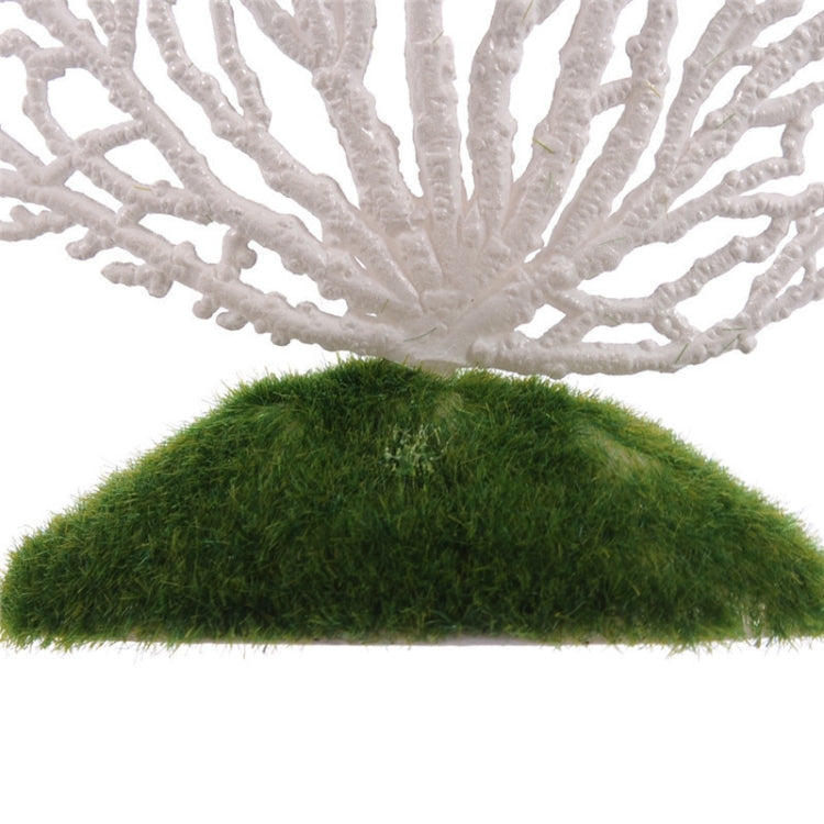 Aquarium Decorative Silicone Fake Coral Fish Tank Artificial Plant Decorative(Blue)