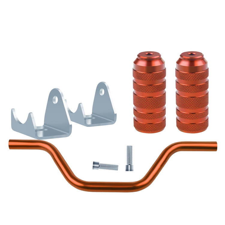 TF-2011 Motorcycle Modification Pedal Rod Universal Elbow Pedal(Orange)