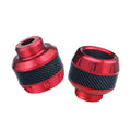 1pair TF-1783 Motorcycle Accessories Modified Electric Car Anti-Drop Cup Aluminum Alloy Shock Absorption Front Fork Cup(Red)
