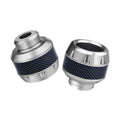 1pair TF-1783 Motorcycle Accessories Modified Electric Car Anti-Drop Cup Aluminum Alloy Shock Absorption Front Fork Cup(Silver)