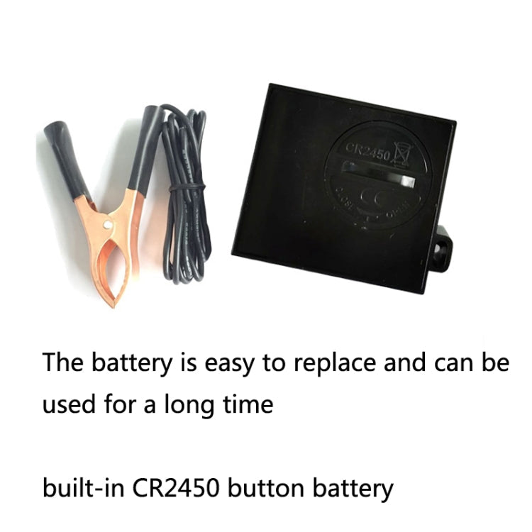 ZSB-03 Chain Saw Tachometer Gasoline Engine Lawn Mower High Tachometer Digital Display Induction Pulse Tachometer, Specification: Clip Version