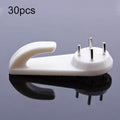 30pcs Press-Free Hanging Nail Hook Strong Wall Invisible Staple Photo Frame Photo Wall Without Trace Nails, Specification: Medium