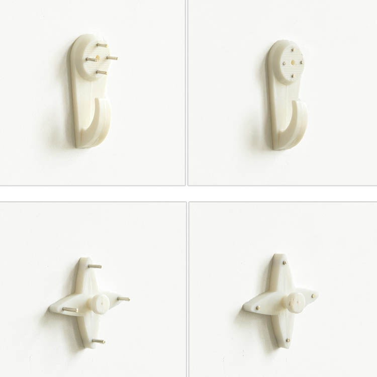 30pcs Press-Free Hanging Nail Hook Strong Wall Invisible Staple Photo Frame Photo Wall Without Trace Nails, Specification: Medium