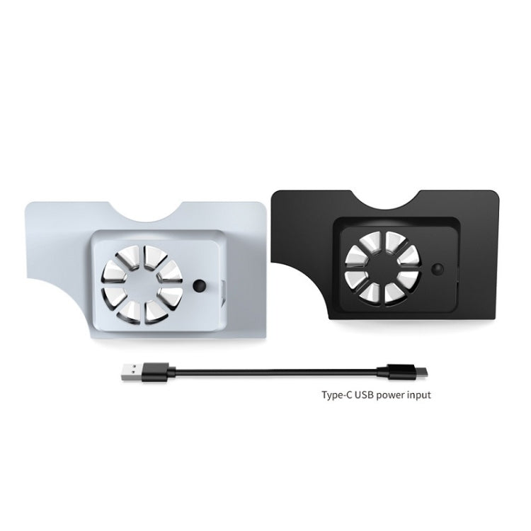 DOBE Host Base Cooling Fan With Blue Light For Switch OLED(Black)