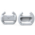 DOBE Left And Right Handle Steering Wheel For Switch OLED / Switch, Specification： White（2PCS/Pack）