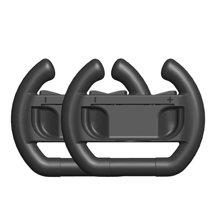 DOBE Left And Right Handle Steering Wheel For Switch OLED / Switch, Specification： Black（2PCS/Pack）