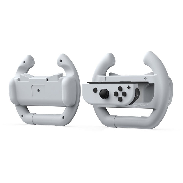 DOBE Left And Right Handle Steering Wheel For Switch OLED / Switch, Specification： Black（2PCS/Pack）