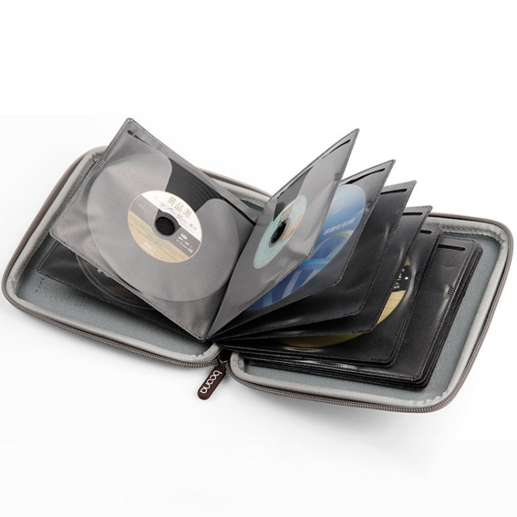 Baona BN-F021 Car Home DVD CD Storage Bag Game CD Storage Bag For PS4(Grey)