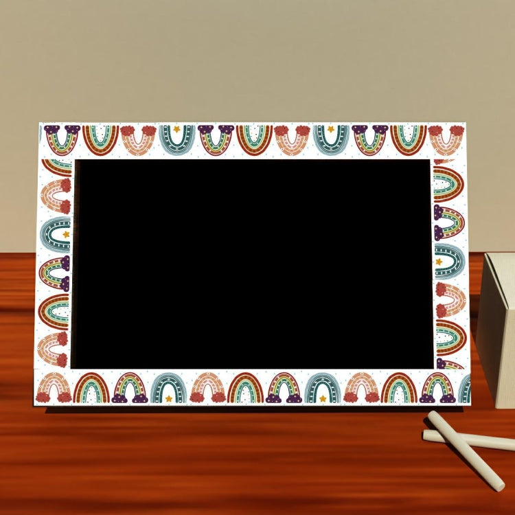 CM2107018 Border Sticker Blackboard Rainbow Sticker Bohemian Sticker, Size: 20mx7.6cm