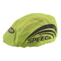 2 PCS Cycling Helmet Rain Cover Outdoor Reflective Safety Helmet Cover, Size: Free Size(Fluorescent Green (Style 1))
