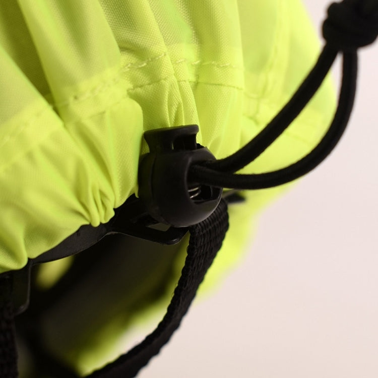 2 PCS Cycling Helmet Rain Cover Outdoor Reflective Safety Helmet Cover, Size: Free Size(Blue (Style 1))