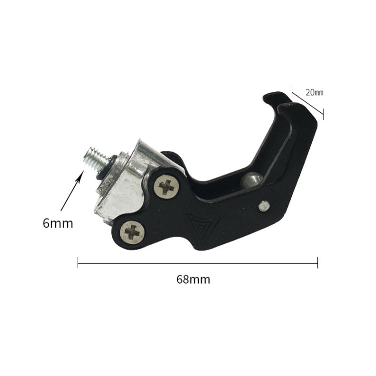 TF-1778 Electric Cars Motorcycle Helmet Hook General Eagle Claw Hook(Red)