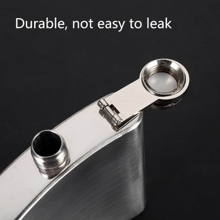 Portable Stainless Steel Hip Flask Set With Wine Glass Funnel(7OZ Jack Yellow Grunge)
