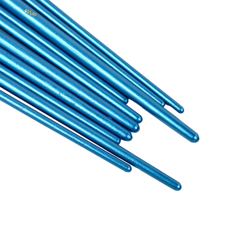 Nylon Pearlescent Round Head Watercolor Acrylic Hook Line Brush(Blue)