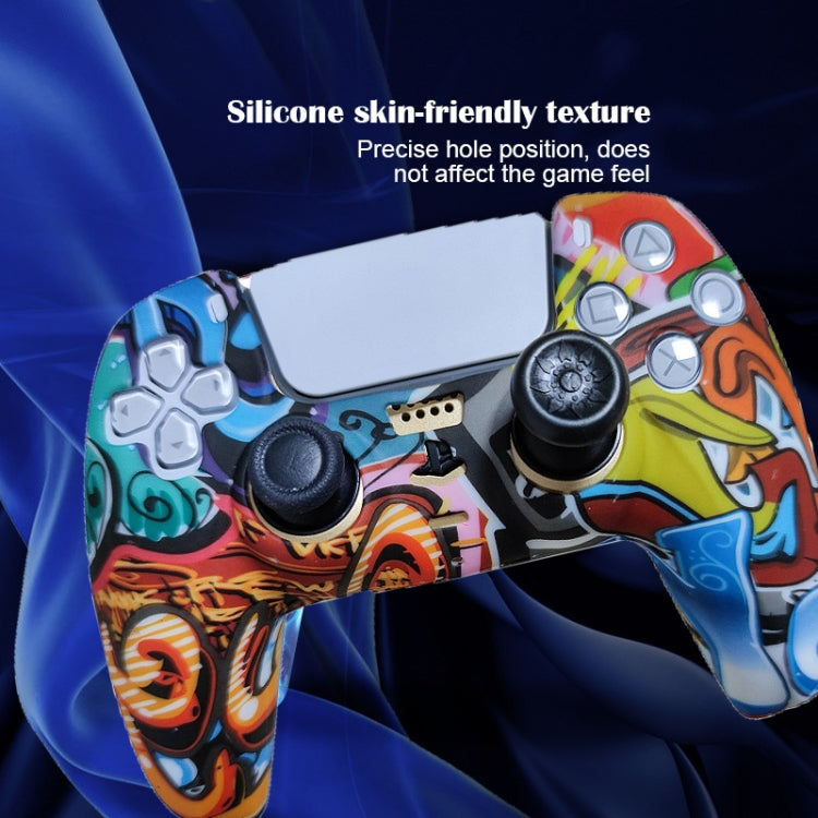 2 PCS PS5 Gamepad Silicone Protective Cover(10+ Hats)