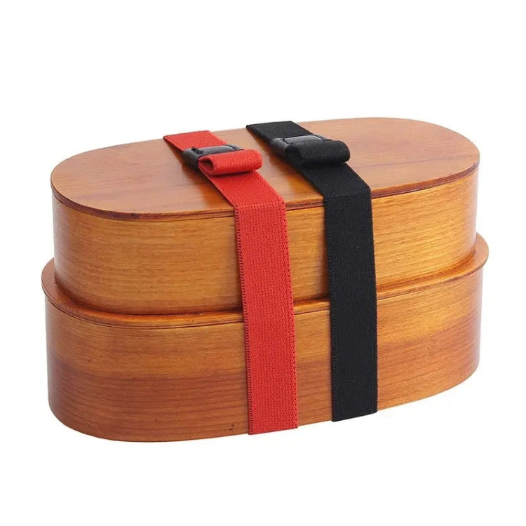 Lunch Box Straps High Elastic Double-Layer Fixed Paste Belt (Blue)