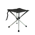 Outdoor Retractable Portable Stainless Steel Stool Camping Beach Fishing Folding Chair, Spec: S