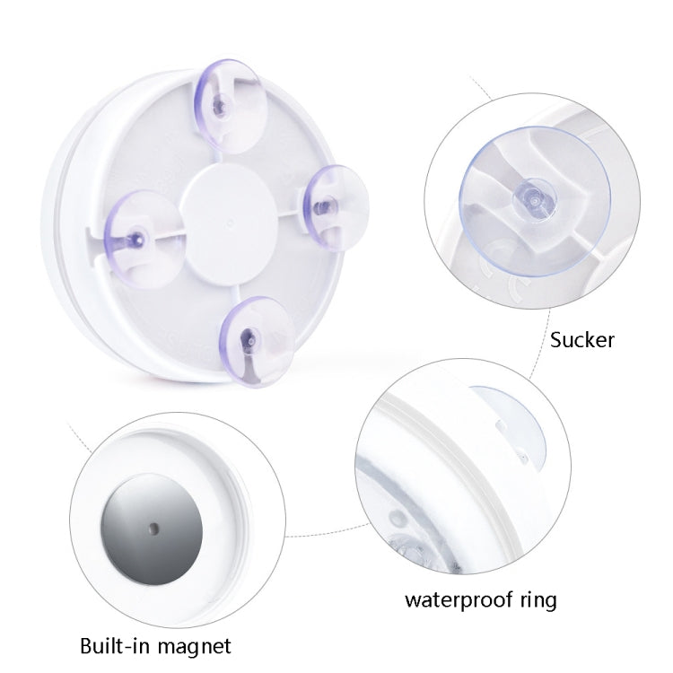 15 LEDs RF Remote Control Diving Light Magnetic Waterproof Pool Lamp, Spec: 1 PC + 1 RC(16 Colors)