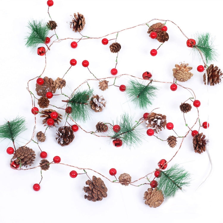 3m 30 LEDs Christmas Pinecone Copper Wire Lights Holiday Garden Decoration String Lights