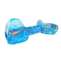 3 in 1 ZP01 Children Tent Play House Tunnel Foldable Shooting Ocean Ball Pool Toy(Blue Sea)