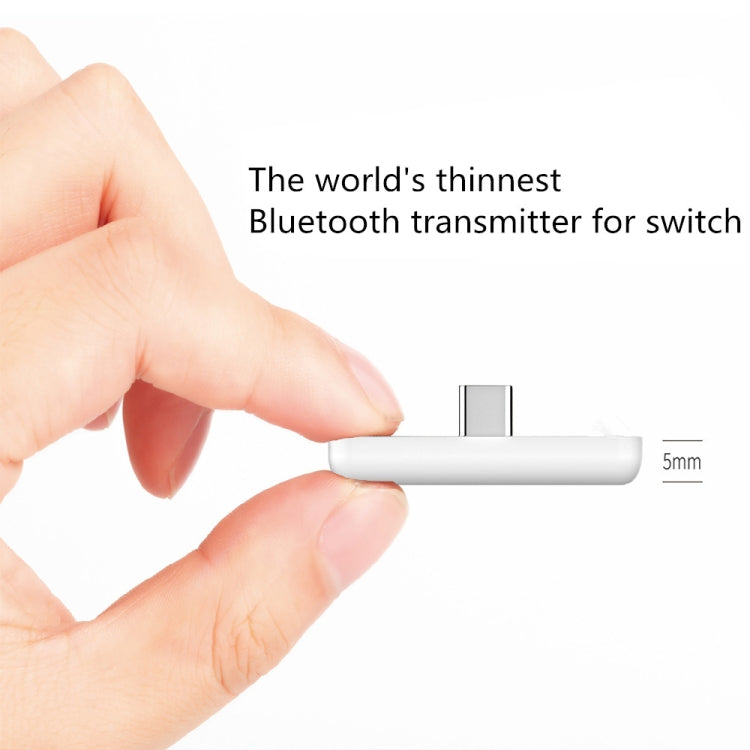 Gulikit Bluetooth Wireless Audio Adapter For Nintendo Switch, Model: NS07 Red