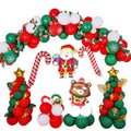 1SD2021006 Christmas Party Decoration Aluminum Film Balloons, Style: Gift