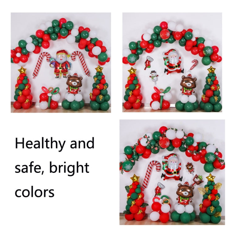 1SD2021006 Christmas Party Decoration Aluminum Film Balloons, Style: Running