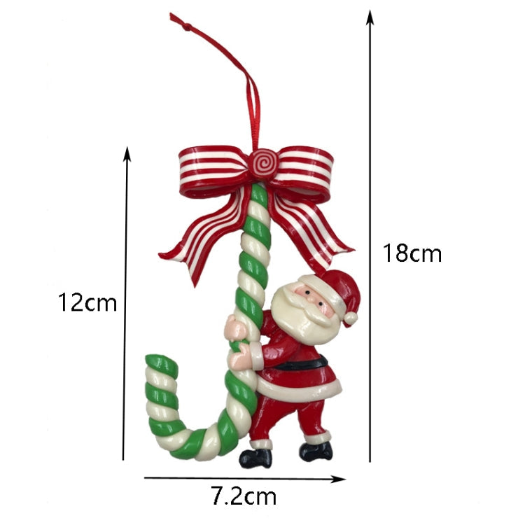 Christmas Holiday Ornament Christmas Cane Candy Bar Ornaments(Snowman)