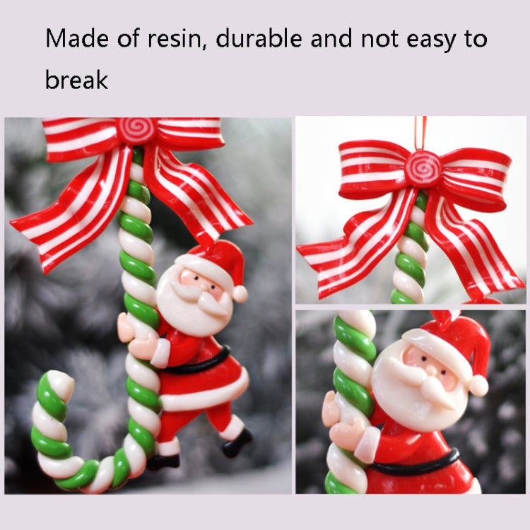 Christmas Holiday Ornament Christmas Cane Candy Bar Ornaments(Snowman)