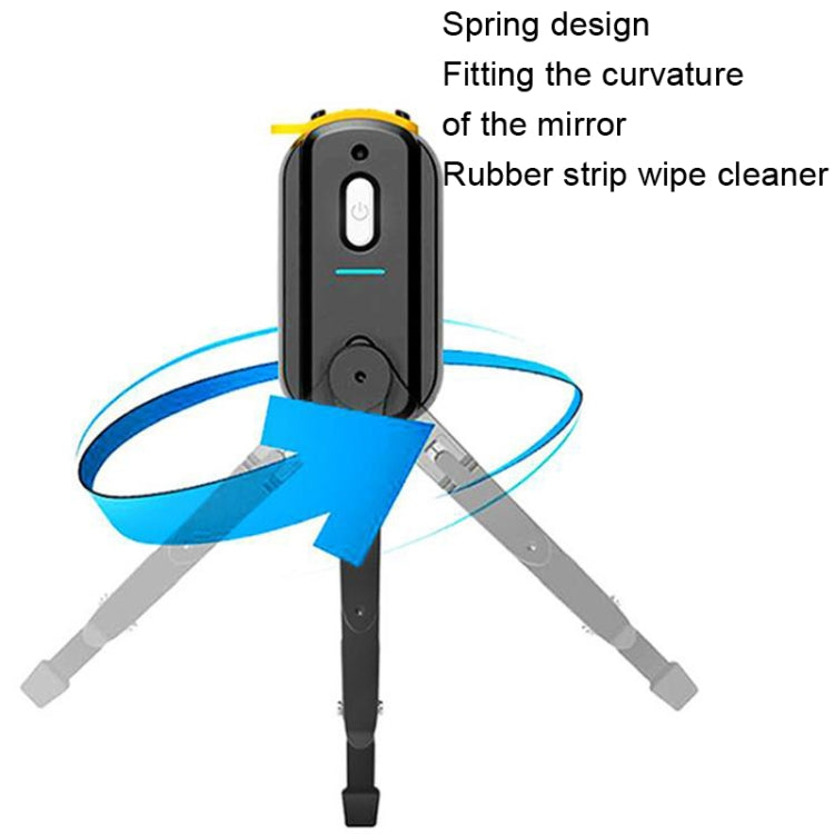 ARP005 Motorcycle Universal Safety Helmet Wiper IP5 Waterproof USB Wiper