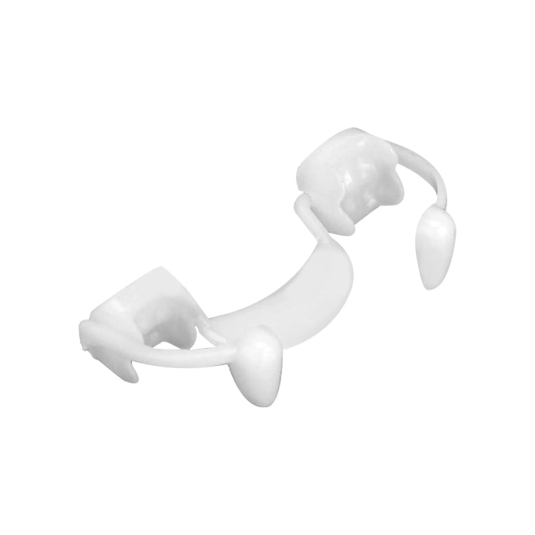 4 PCS Halloween Decoration Vampire Teeth Retractable Zombie Teeth,Packaging: OPP
