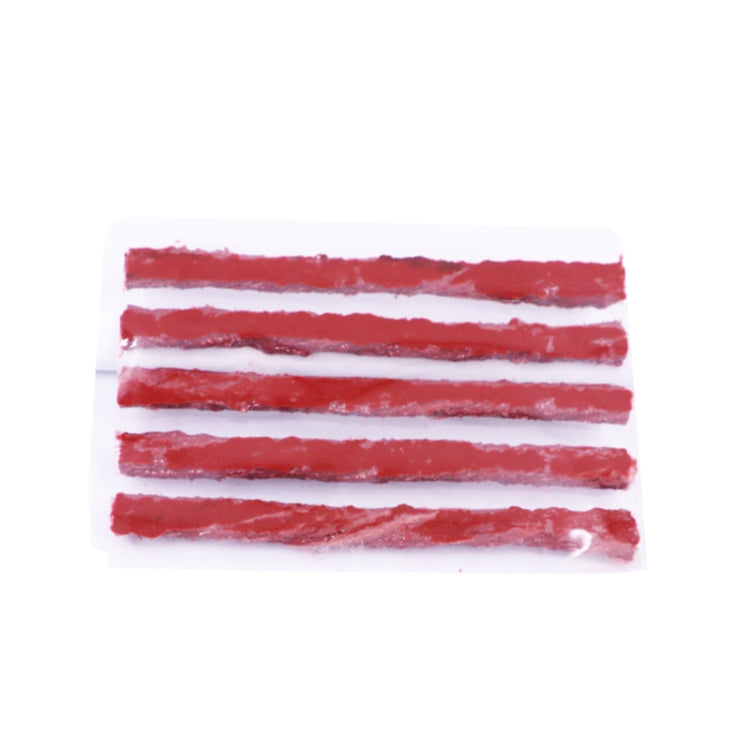 2sets Short Car Tire Repair Strip Set Vacuum Tire Tool Car Motorcycle Special Tire Tendon Strip(Tonic Strip)