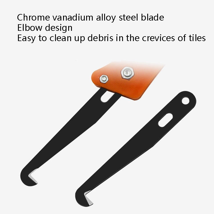 Tile Beautiful Seam Hook Cleaning Tool Basting Knife Groover Beautiful Joint Agent(Sewing Hook Knife)