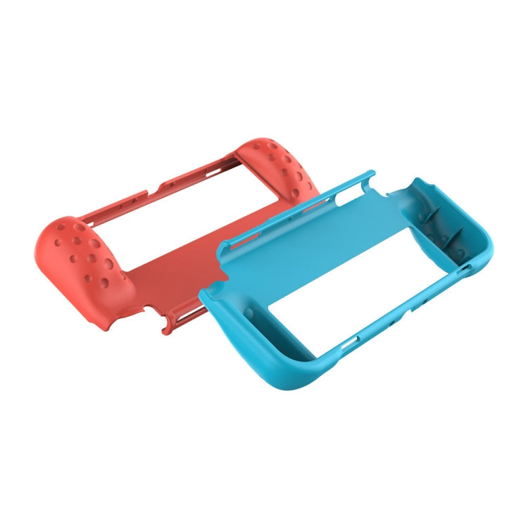 DOBE TNS-1142 Anti-Slip Anti-Fall Game Console Soft Shell Protective Cover For Nintendo Switch OLED(Blue)