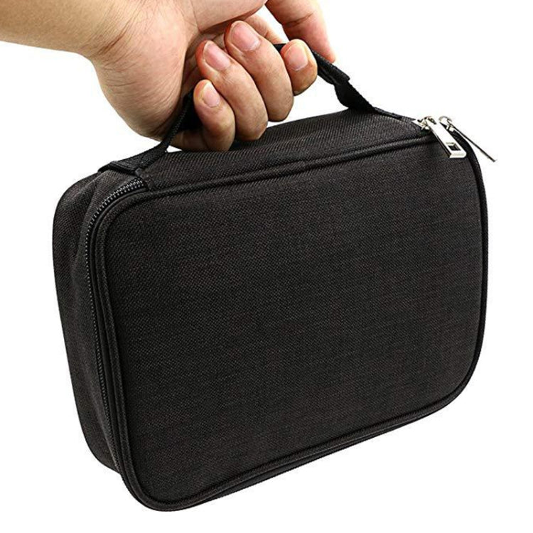 Waterproof Pencil Case 72 Color Large Capacity Sketch Pencil Bag Stationery Set(Rose Red)