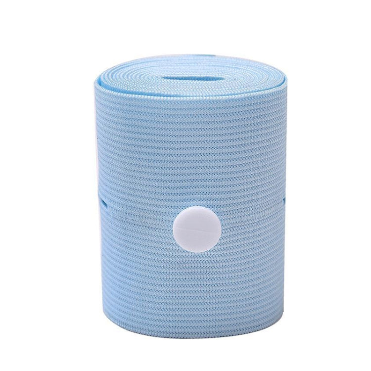 TH20150808 Fetal Monitoring Belt Widened Pregnant Women Check-up Adjustable Buttonhole Elastic Strap Monitoring Belt, Size: 5x120cm(Sky Blue)