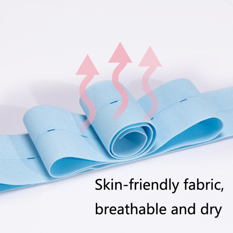 TH20150808 Fetal Monitoring Belt Widened Pregnant Women Check-up Adjustable Buttonhole Elastic Strap Monitoring Belt, Size: 5x120cm(Sky Blue)