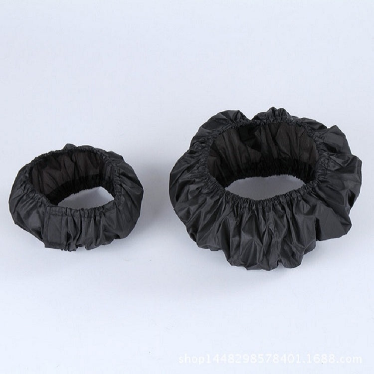 Household Dust-proof And Dirty-proof Wheel Cover Baby Wheel Cover, Size:S(Black)