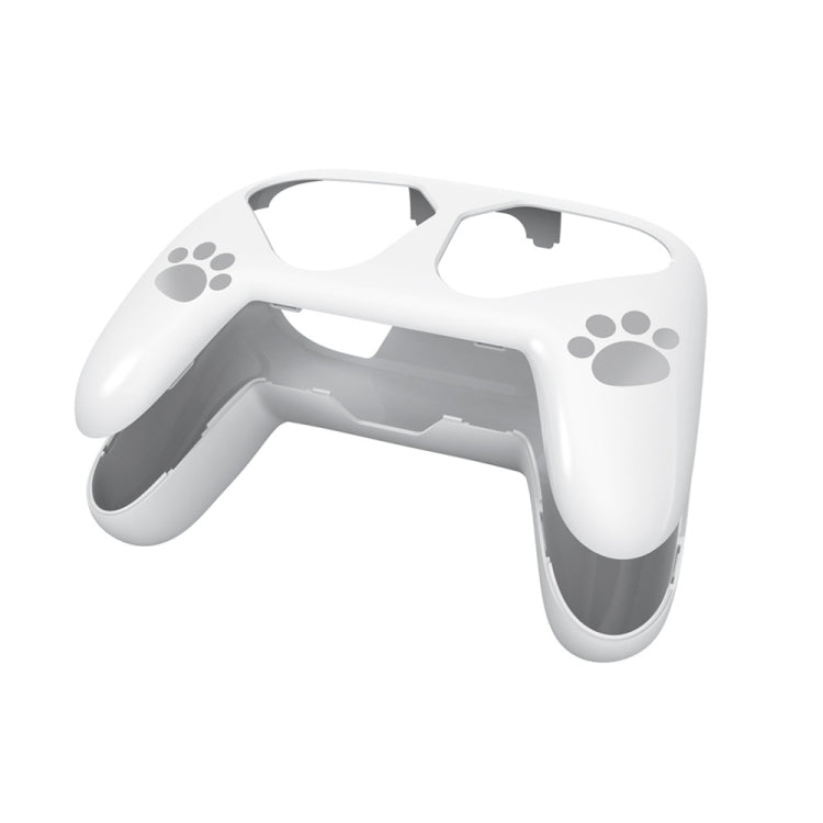DOBE TNS-1171 Gamepad Protection Set Handle Protective Case + Rocker Cap For Nintendo Switch Pro(White)