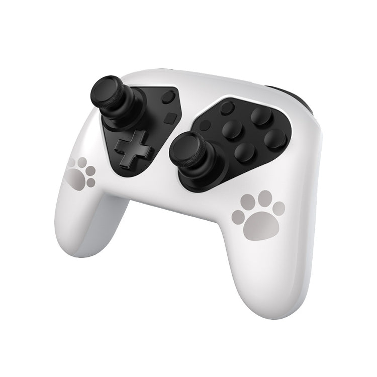 DOBE TNS-1171 Gamepad Protection Set Handle Protective Case + Rocker Cap For Nintendo Switch Pro(White)