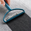 Hair Sticking Ball-Removing Brush Winter Clothing Woolen Coat Manual Depilator And Hair Removal Brush(Blue)