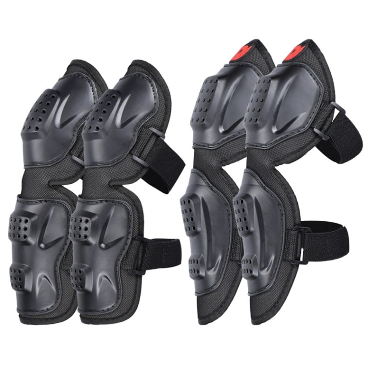 GHOST RACING GR-HJY08 Motorcycle Adult Protective Gear Anti-Fall Riding Clothes Hard Shell Protective Vest Suit, Size: L(Black)
