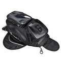 GHOST RACING GR-YXB08 Motorcycle Bag Touch Navigation Fuel Tank Package Dust Waist Bag(With Magnet (Black))