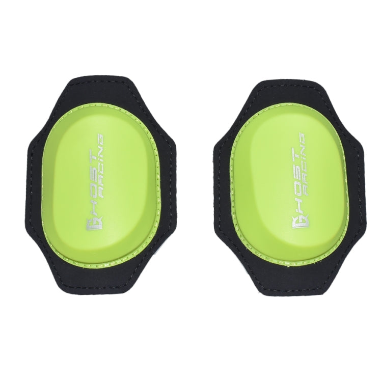 GHOST RACING GR-MB01 Motorcycle Protective Gear Knee Protective Abrasion(Fluorescent Green)