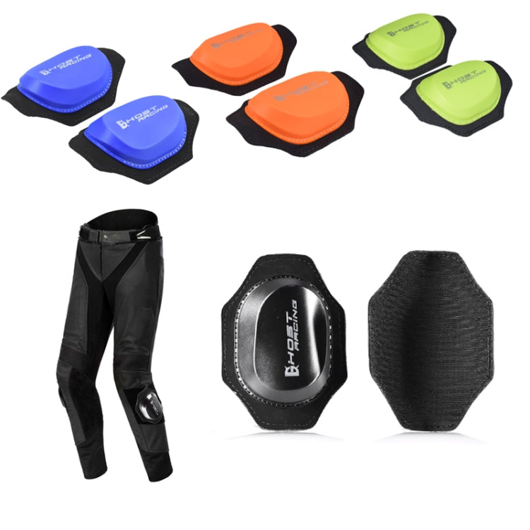 GHOST RACING GR-MB01 Motorcycle Protective Gear Knee Protective Abrasion(Orange)