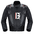 GHOST RACING GR-Y09 Motorcycle Four Seasons Racing Suit Locomotive Riding Anti-Fall Rally Suit, Size: XXXL(Black)