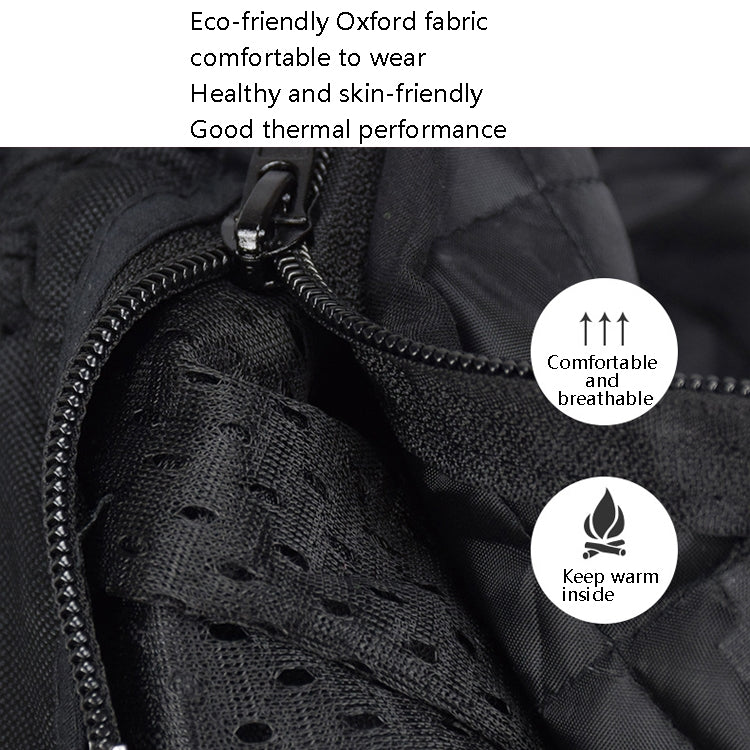 GHOST RACING GR-K06 Motorcycle Riding Trousers Racing Motorcycle Anti-Fall Windproof Keep Warm Pants, Size: XXL(Grey)